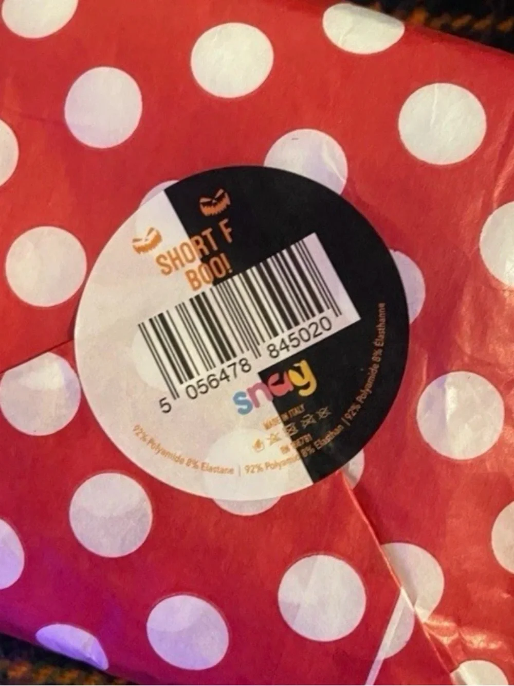 Snag Tights 2X 3X Duo Boo! Halloween 80 Denier Opaque Plus Tights NWT